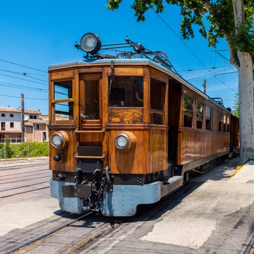 Fotografía del Tren de Sóller